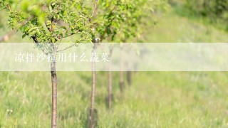 凉拌沙拉用什么蔬菜