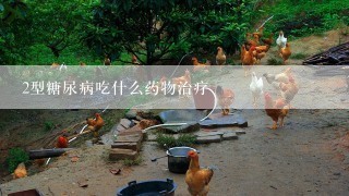 2型糖尿病吃什么药物治疗