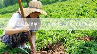 老师要求整理单词，在哪能收到电子版维克多新高中英