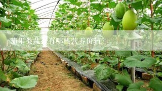 茄果类蔬菜有哪些营养价值？