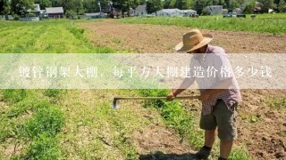 镀锌钢架大棚，每平方大棚建造价格多少钱