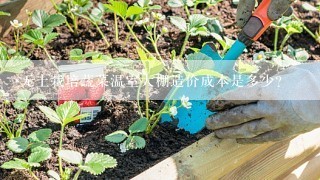 无土栽培蔬菜温室大棚造价成本是多少？