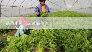 蔬菜水果怎么画简笔画