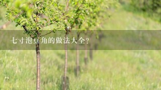 七寸泡豆角的做法大全？