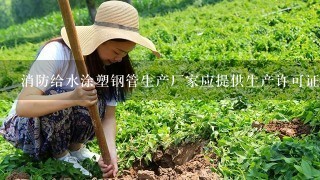 消防给水涂塑钢管生产厂家应提供生产许可证吗