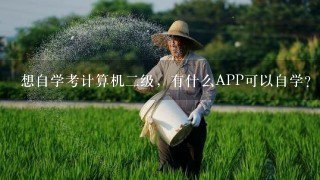 想自学考计算机二级，有什么APP可以自学？