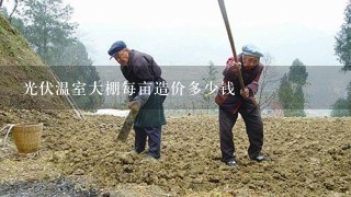 光伏温室大棚每亩造价多少钱