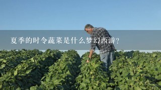 夏季的时令蔬菜是什么梦幻西游？