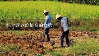 综合营养价值高的食物