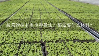 蔬菜沙拉有多少种做法？都需要什么材料？