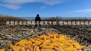 我想在北京做蔬菜批发生意 想知道进货渠道和批发市场