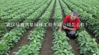 武汉绿雅风景园林工程有限公司怎么样？