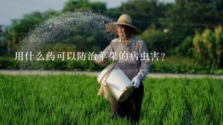 用什么药可以防治苹果的病虫害？