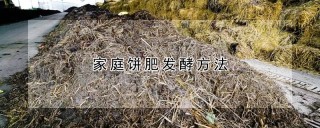 家庭饼肥发酵方法,第1图