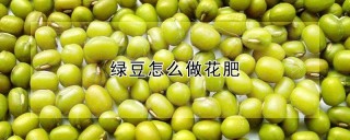 绿豆怎么做花肥,第1图