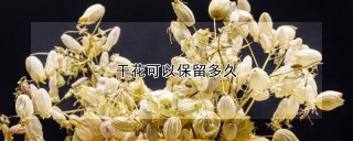 干花可以保留多久,第1图