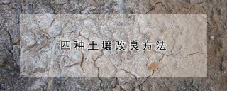 四种土壤改良方法,第1图